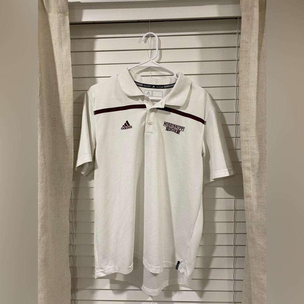 Mississippi State Gameday Apparel! Adidas Polo